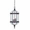 Homeroots Dover 3-Light Burled Walnut Hanging Light 398007 - alternate 5
